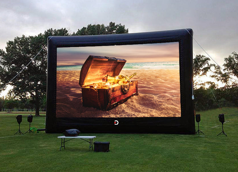 Elite Outdoor Movies Platinum 27' Inflatable Screen 27PT-inf-scrn