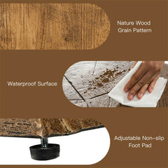 Premium 16" Outdoor Hideaway Table Cover For Standard 20 LBS Propane Tank (SAK73142)