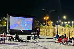 Elite Outdoor Movies Professional 20' Inflatable Screen 20h-pro-scrn