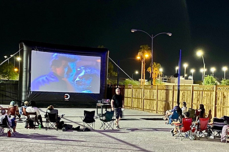 Elite Outdoor Movies Professional 20' Inflatable Screen 20h-pro-scrn