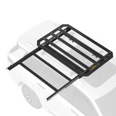 BougeRV Modular Roof Rack Platform with Slidable Solar Panel Bracket R0206-00024-BK