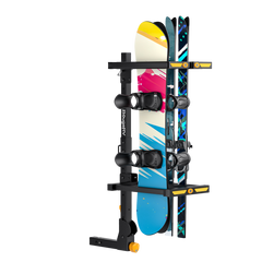 BougeRV Hitch Ski Snowboard Rack with Security Lock R0206-00025-BK
