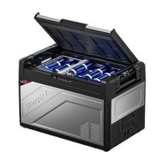BougeRV Rocky 55QT Dual Zone 12V Portable Fridge