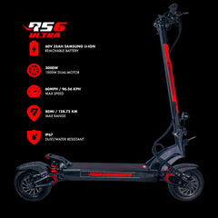 RoadRunner Scooters RS6 ULTRA Electric Scooter ROADRUNNER-RS6-ULTRA