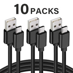 ReHisk Versatile USB-A to USB-C Cable 10 Packs 45240042225963