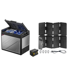 BougeRV Rocky 81QT Dual Zone 12V Portable Fridge