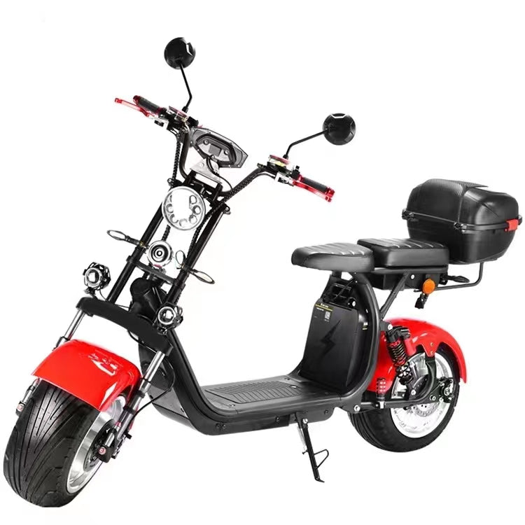 SoverSky 3000w SoverSky SL1.0P Scooter 60Miles/45MPH Fat Tire Moped
