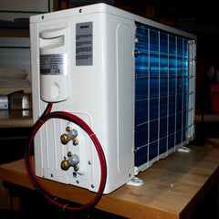 Full Battery 7000 BTU/h Compact Pure DC Mini Split Heat Pump w/ bracket