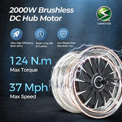 SoverSky Brushless Hub Motor - Spare Parts for SoverSky Fat Tire Chopper Scooter
