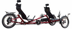 eMobilityStar Electric Tandem Recumbent Trike Tricycle 202306211
