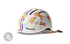 Magnum Bikes Thousand Jr. Kids Helmet with Customizable Design THGL03060200