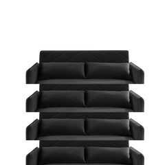 MH' Sleeper Sofa Bed w/USB Port, 3-in-1 adjustable sleeper with pull-out bed, 2 lumbar pillows and side pocket, soft velvet convertible sleeper sofa bed, suitable for living room bedroom