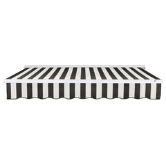 [16x10FT] Awntech Destin Premium Electric Outdoor Motorized Retractable Awning [DTL16/DTR16-SBY] (SAK69832)