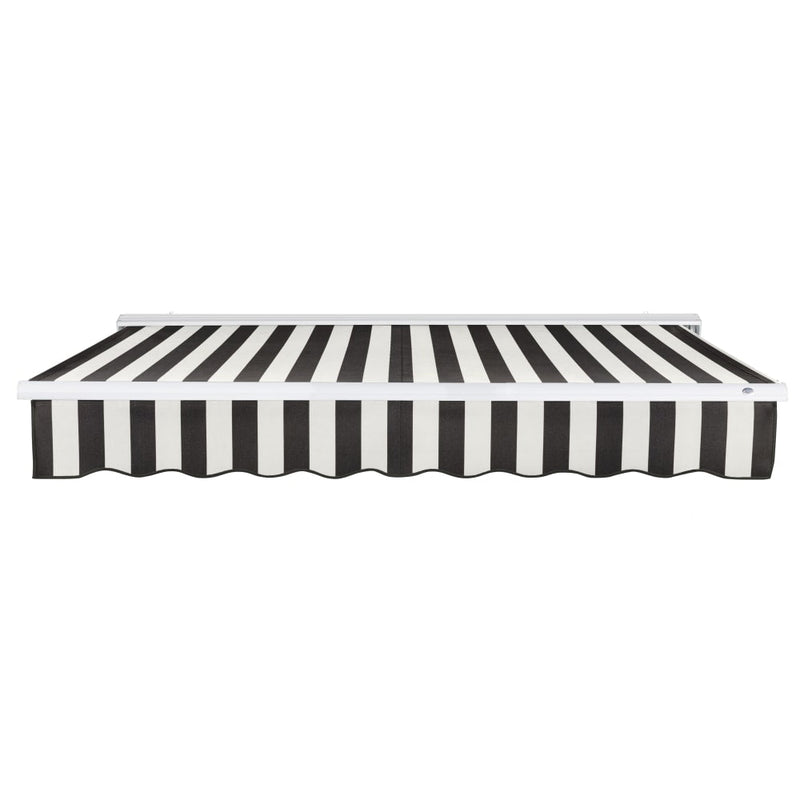 [16x10FT] Awntech Destin Premium Electric Outdoor Motorized Retractable Awning [DTL16/DTR16-SBY] (SAK69832)