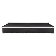 [18x10FT] Awntech Destin Premium Electric Outdoor Motorized Retractable Awning [DTL18/DTR18-SBY] (SAK13056)