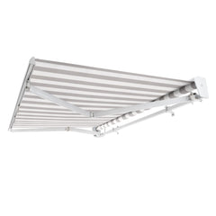 [16x10FT] Awntech Destin Premium Manual Outdoor Retractable Awning [DM16-SBY] (SAK41359)