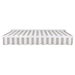 [16x10FT] Awntech Destin Premium Manual Outdoor Retractable Awning [DM16-SBY] (SAK41359)