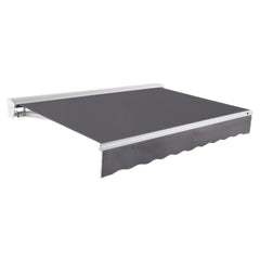 [16x10FT] Awntech Destin Premium Manual Outdoor Retractable Awning [DM16-SBY] (SAK41359)