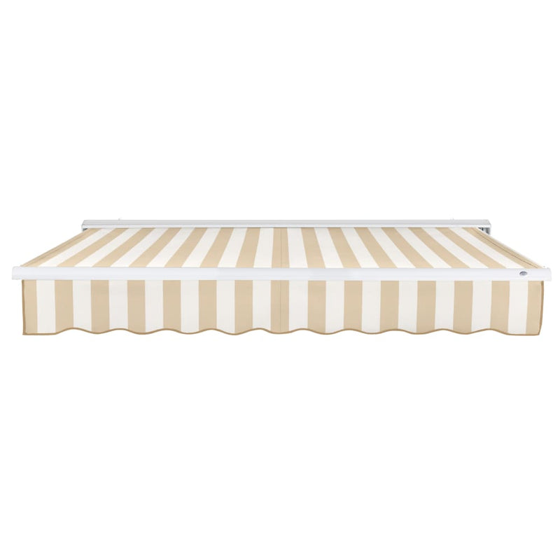 [18x10FT] Awntech Destin Premium Manual Outdoor Retractable Awning [DM18-SBY] (SAK29367)