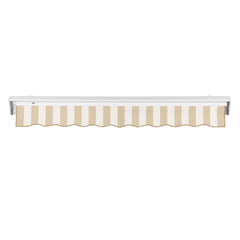 [18x10FT] Awntech Destin Premium Manual Outdoor Retractable Awning [DM18-SBY] (SAK29367)