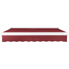 [18x10FT] Awntech Key West Premium Electric Outdoor Motorized Retractable Awning [FCL18/FCR18-SBY] (SAK24186)