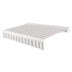 [18x10FT] Awntech Key West Premium Electric Outdoor Motorized Retractable Awning [FCL18/FCR18-SBY] (SAK24186)