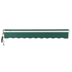 Awntech Maui Premium Electric Outdoor Motorized Retractable Awning With 10FT Projection (SAK58718)