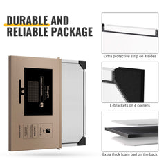 BougeRV 12V 600W High Watt Rigid Solar System Kit TH-ISE239-2
