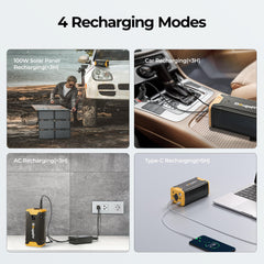 BougeRV 277WH Portable Power Station for Fridge