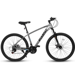 A2757 27 Inch Mountain Bike 21 Speed, Suspension Fork, Aluminum Frame Disc Brake, Mountain biking for both men and women.