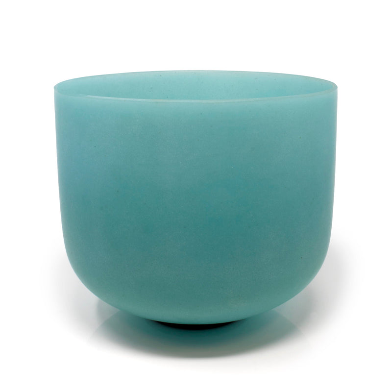 Rare Earth Gallery 8-Inch Gem-Infused Quartz Crystal Singing Bowl