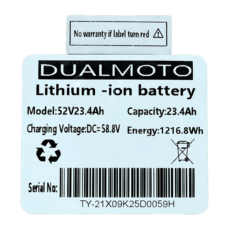 RoadRunner Scooters Battery - D4+ 2.0, D4+ 3.0, D4+ 4.0 P-BATTERY-D4