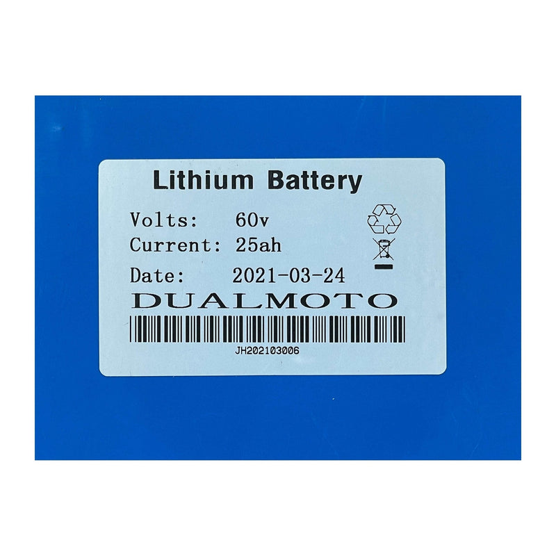 RoadRunner Scooters Battery - LS7 (1st Generation) P-BATTERY-LS7-25AH