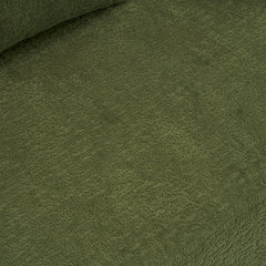 LY-025S Green Curved Loveseat: Compressed No Assembly, Chenille Small Sofa, 30D Sponge, Compact for Apartments, 65' L, 300Lbs, 3 Pillows
