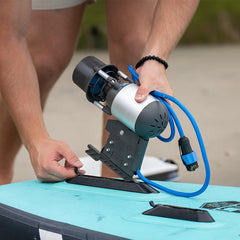 Bixpyusa GILI/Bixpy K-1 Outboard Kit - Flip & Lock Fin Adapter Bundle