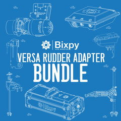 Bixpyusa Universal Versa Rudder Adapter Bundle