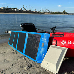 Bixpyusa K-1 Outboard Kit with SUN80 Solar Panel