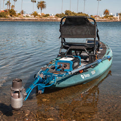 Bixpyusa K-1 Outboard Kit with SUN80 Solar Panel