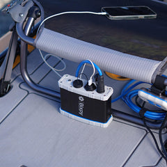 Bixpyusa PP-77-AP Power Bank & SUN45 Solar Panel Bundle Kit