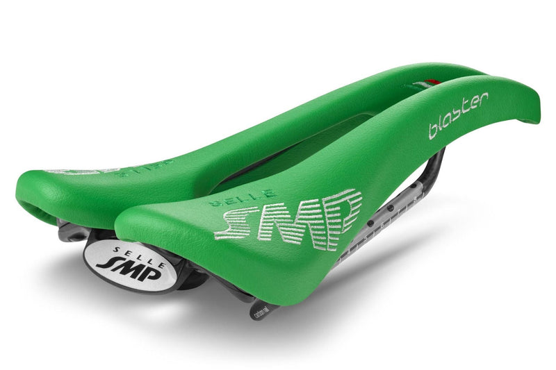 Selle SMP Blaster Saddle with Carbon Rails (Green)