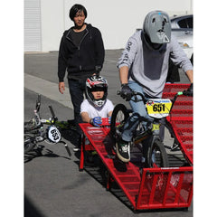 Freshpark BMX Dual Pump Track on a Cart