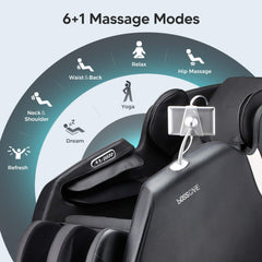 Bosscare Full Body Zero Gravity Shiatsu Recliner Massage Chair With AI Voice & App Control (SAK52960)