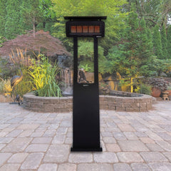 Bromic Heating 85" Tungsten Smart-Heat™ Propane Gas Freestanding Portable Patio Heater, 38,500 BTU [BH0510001] (SAK73814)
