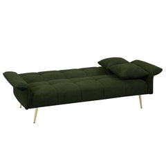 70.1 'futon sofa bed, convertible double sofa bed with folding armrests for living rooms and small Spaces