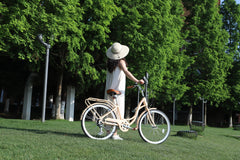 7 Speed, Steel Frame, Multiple Colors 24 Inch Ladies Bicycle