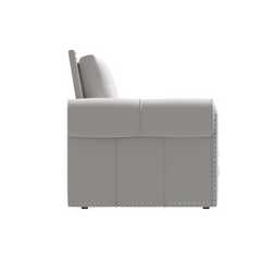 93.7' King Pull Out Sofa Bed, Chesterfield Sofa, 3-in-1 Velvet Convertible Sleeper Sofa with Nailhead Trim & Rolled Arm, Multi-Functional Sofa Bed for Living Room, Bedroom, Apartment, Office, Beige