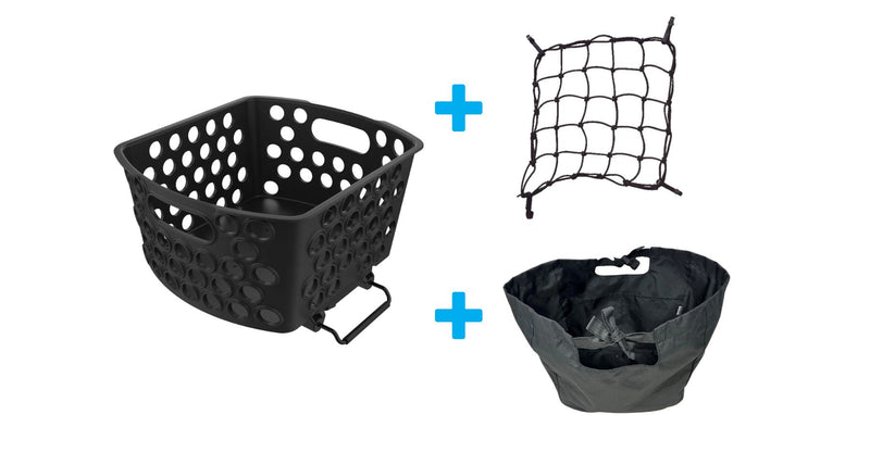Magnum Bikes Carry-All Combo: Ultimate Rear Basket Storage Solution carry_all_combo_bundle