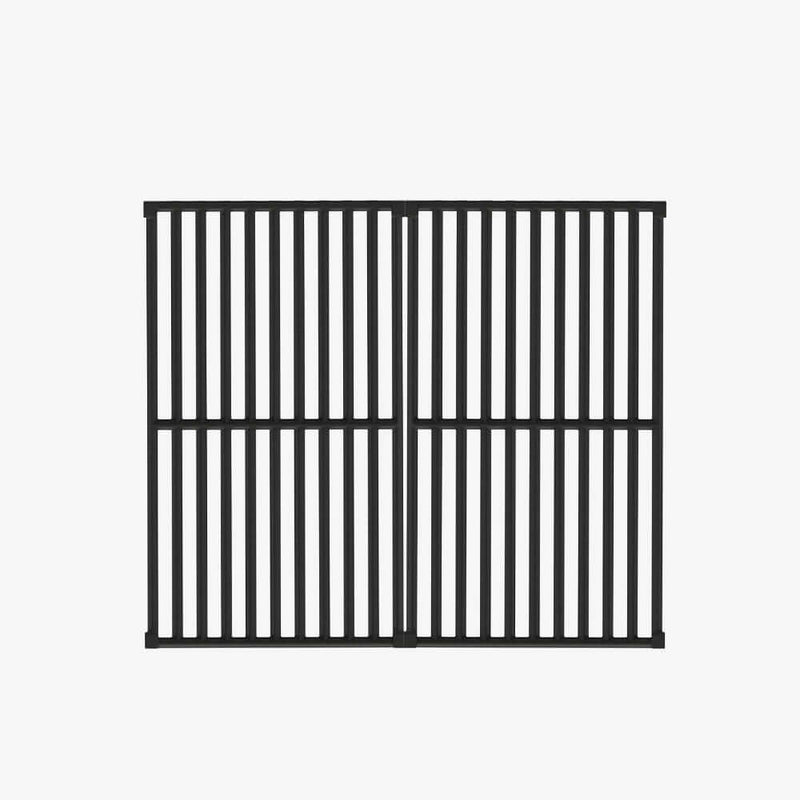 Monument Grills Cast Iron Grill Grate for 2-Burner Grill Mesa 200, 14633B A102x2