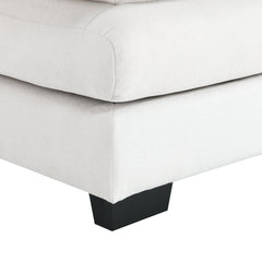 Modern U-shaped Sectional Sofa with Waist Pillows, 6-Seat Upholstered Symmetrical Sofa Furniture, Sleeper Sofa Couch with Chaise Lounge, Chenille and Velvet Options