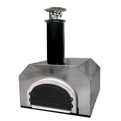 Chicago Brick Oven-750 Tailgater Wood Fired Pizza Oven On Trailer, 48" [CBO-O] (SAK82581)